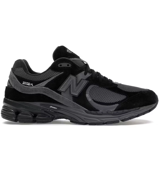 New Balance 2002R Black Dark Grey