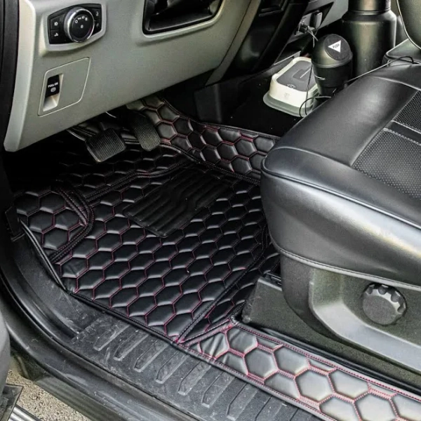 2015+ Ford F-150 Premium Honeycomb Floor Mat Liners