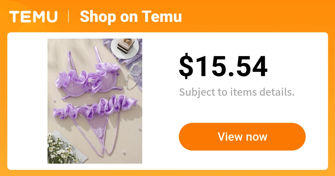 womens     set violet hand   lace emotional - Temu
