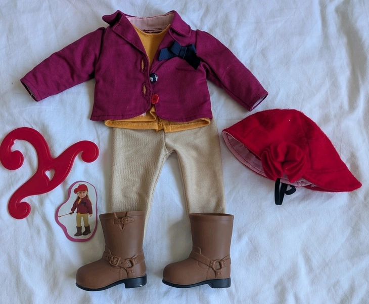 Battat Our Generation Girl Doll Horse Riding Outfit 18 Inch