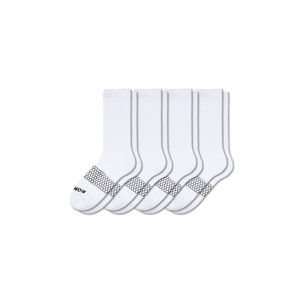 Men's Solids Calf Socks 4-Pack