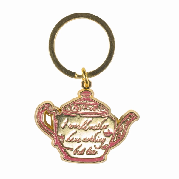 Jane Austen Teapot Keyring