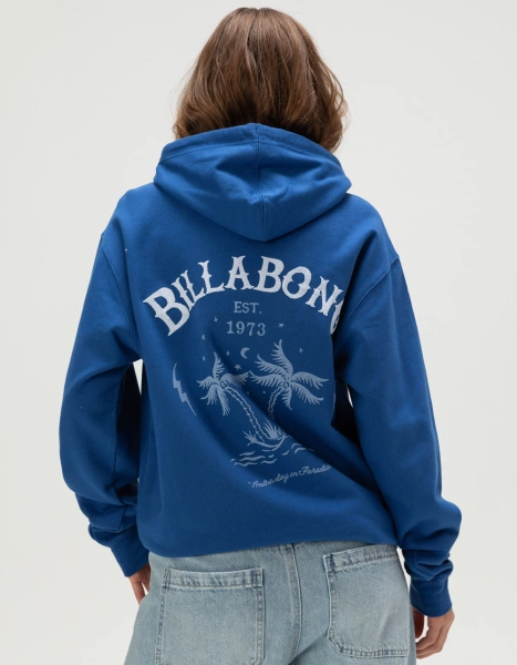 BILLABONG Living In Paradise Womens Hoodie - BLUE - S