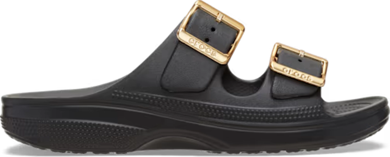 Women’s Metallic Buckle Saturday Sandal