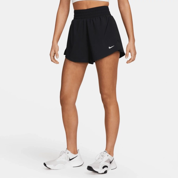 Nike Women's Dri-FIT One High-Rise 2-in-1 Shorts 3 in Black 15