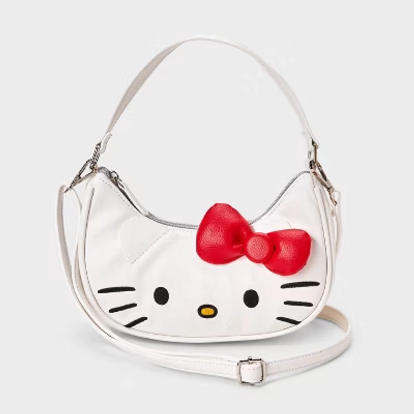 Girls' Hello Kitty Shoulder Bag - White