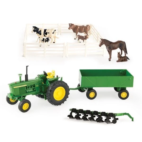 John Deere Die Cast Farm Toy Playset