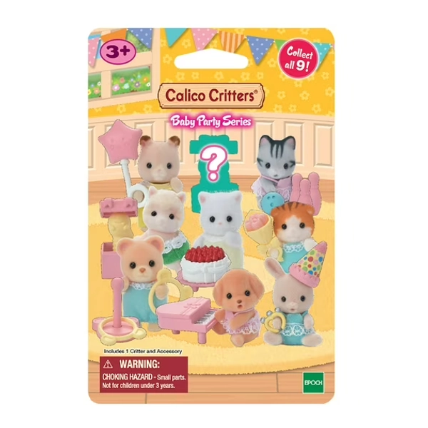 Calico Critters Blind Bag Collectibles, Series III Baby Party Series