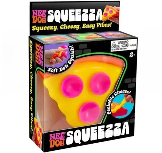 Needoh Peace O’ Cake Multi-Color Sensory Toy for Kids Nee Doh Cake