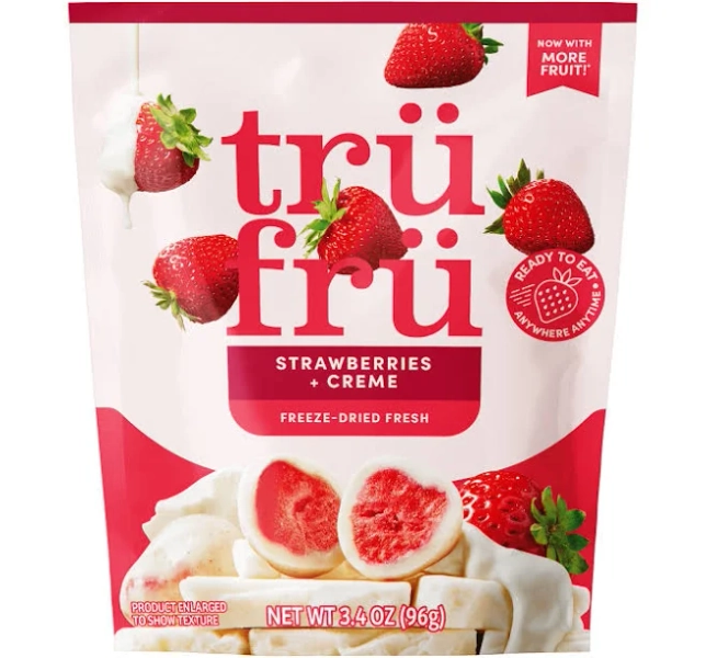Tru Fru Freeze-Dried Strawberries and Crème