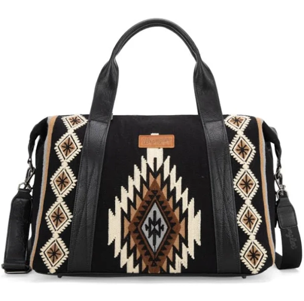 Wrangler Southwestern Print Duffle Bag