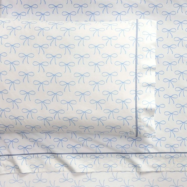 Bows Organic Sheet Set