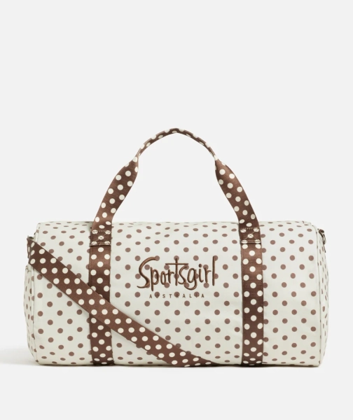 REWIND LOGO DUFFLE - POLKA DOT
