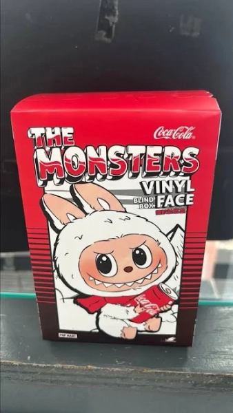 Pop Mart Labubu THE MONSTERS Coca-Cola Series-Vinyl Face Blind Box
