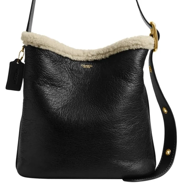Coach Women's Bleecker Shearling Bucket Bag