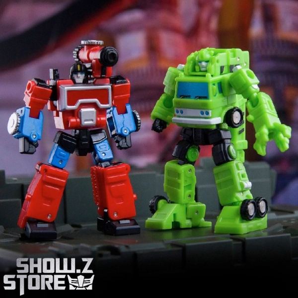 Dr.Wu DW-E27 Perceptor &amp; DW-E28 Green Grapple Set of 2