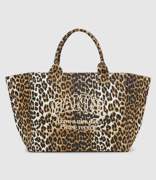 Cabas XXL Shopper Leopard