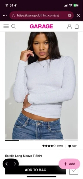 Estelle Long Sleeve T Shirt 