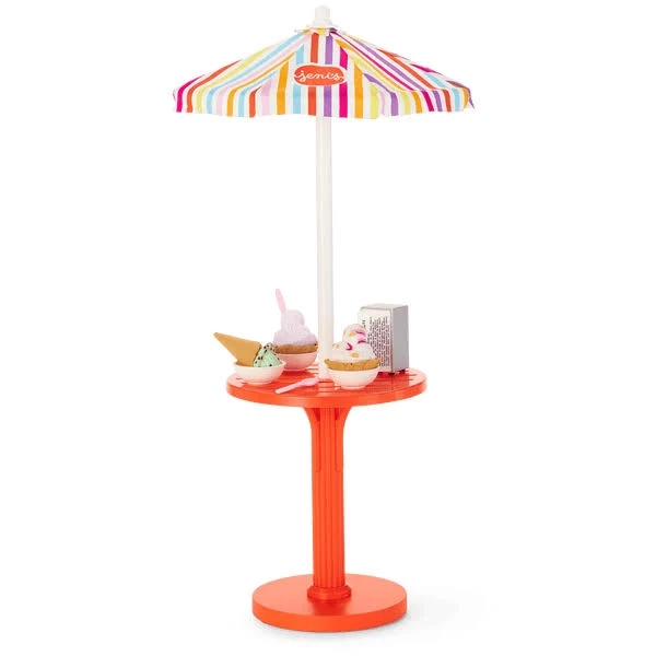 American Girl Full of Flavor Table for 18 inch Dolls