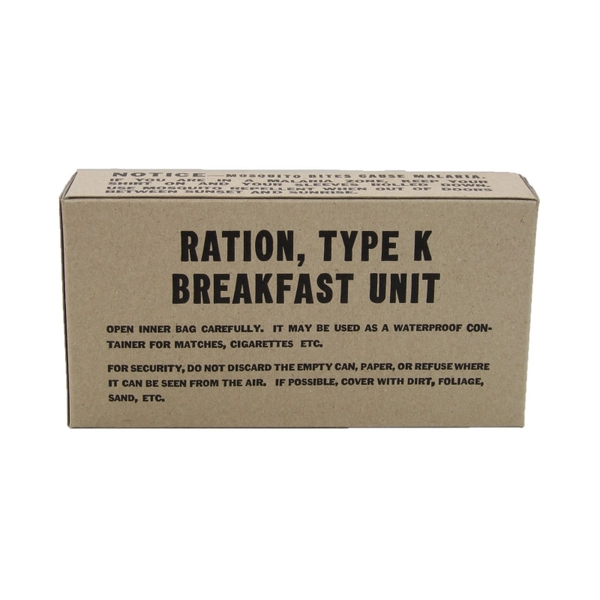 Ration K Breakfast