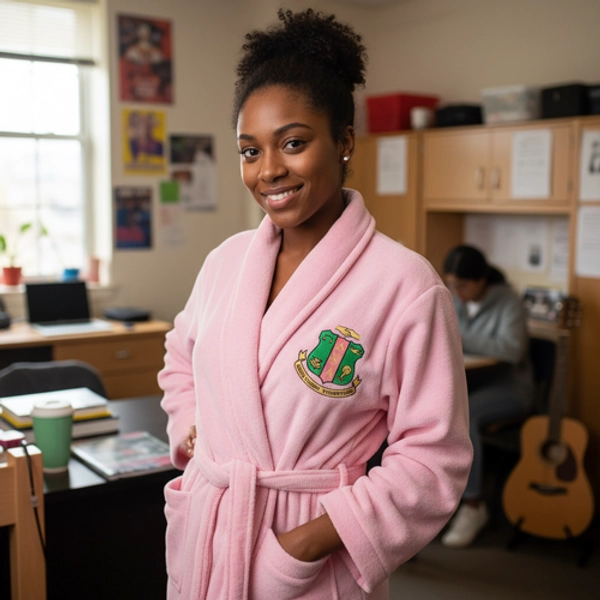 Alpha Kappa Alpha Bathrobe - AKA Robe