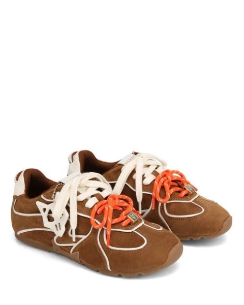 Naked Wolfe Women's Adored Suede Low-top Sneakers