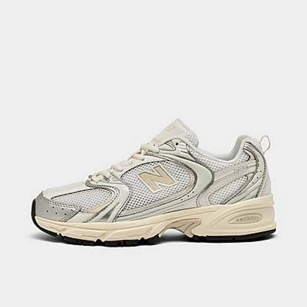 New Balance Women's 530 Casual Shoes in Silver Metallic/Linen | Size: 11.0