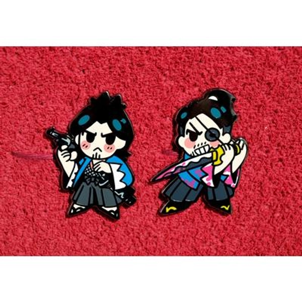 ryoma / okita pins