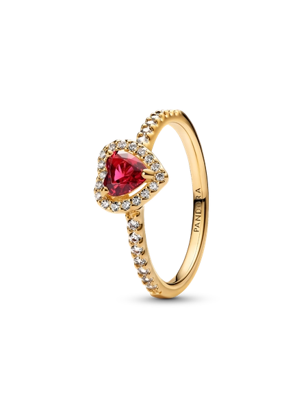 Funkelnder Herz Ring