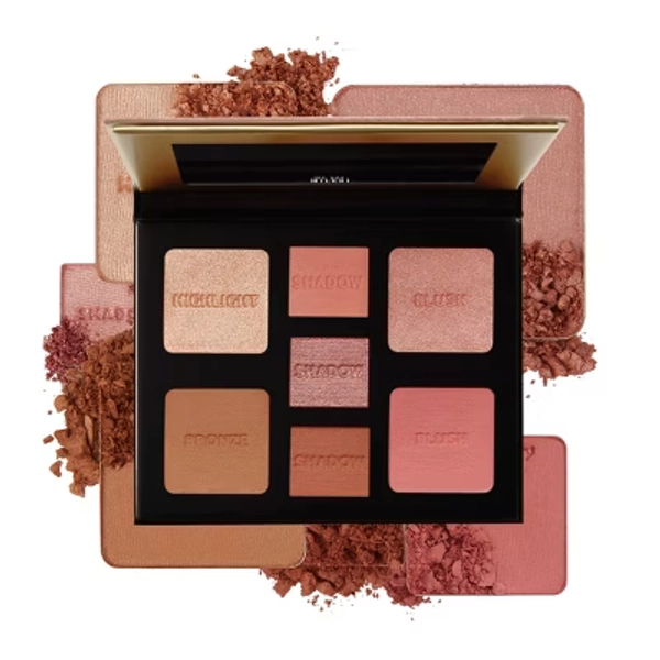 Milani The Look All Inclusive Eye and Cheek Face Palette - 110 Light to Medium - 0.38oz