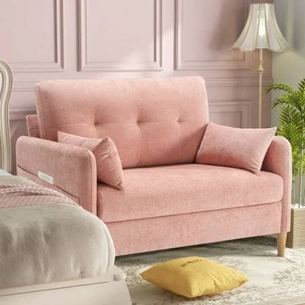 BedLuxury 47'' Wide LoveSeat Sofa