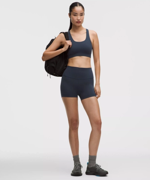 Wunder Train High-Rise Short 4" - True Navy - 10