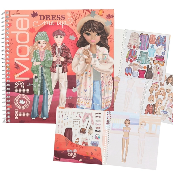 TOPModel Dress Me Up Sticker Book Cosy