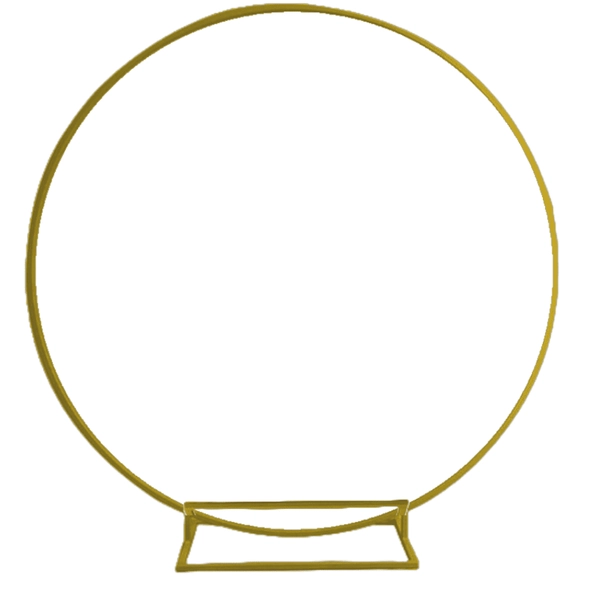 Buy NEW 2nd Gen Gold Bolted Heavy Duty Metal 180cm Balloon Hoop Ring Backdrop Arch | Balloons4u