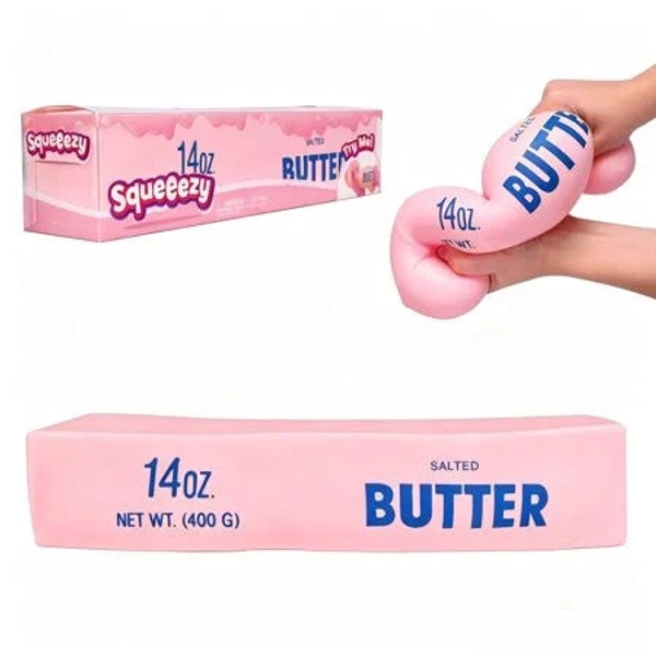 Jumbo Squishy Stick of Butter