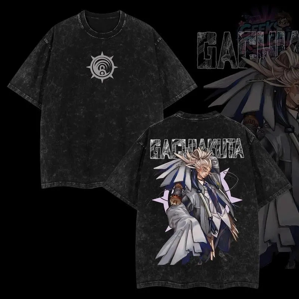 GeeksRule4U Retro Tamsy Caines Gachiakuta Anime Graphic T-Shirt