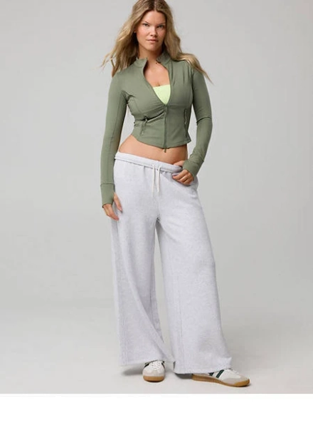 OFFLINE By Aerie Cloud Fleece Baggy Trouser Women's