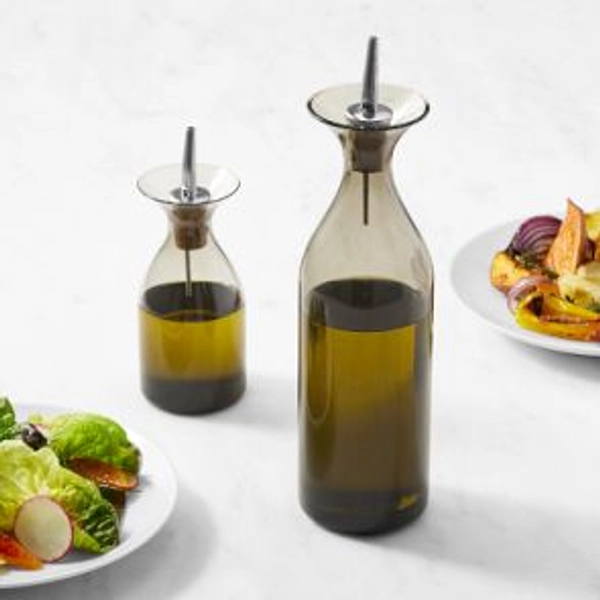 Williams Sonoma Glass Olive Oil Dispenser