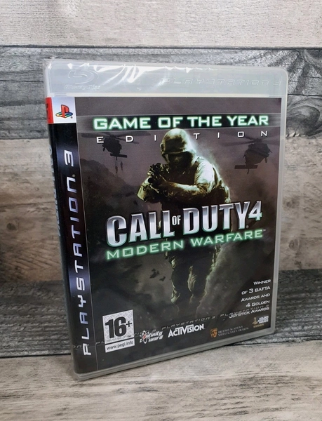 Call of Duty 4 Modern Warfare On PS3 Game of the Year Edition New &amp; Sealed 2007