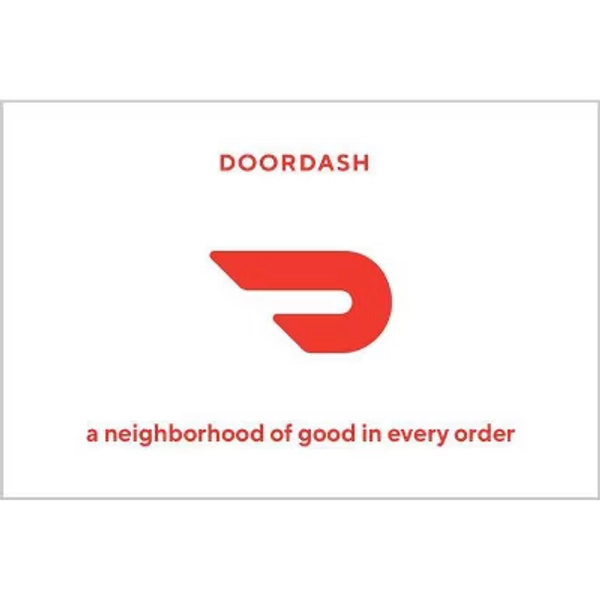DoorDash Gift Card $100 (Mail Delivery)