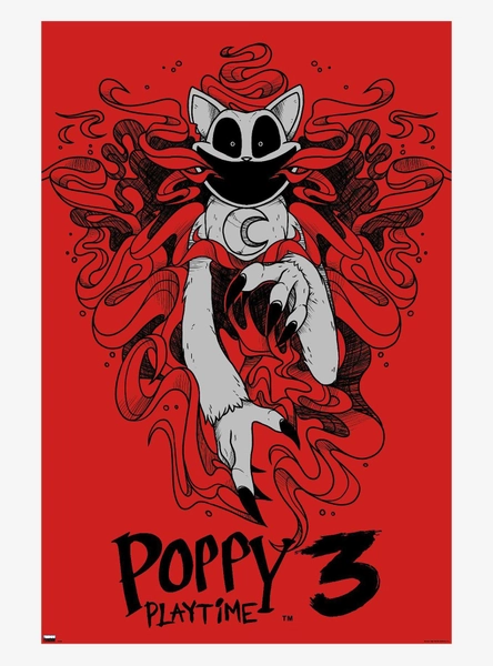 Poppy Playtime Chapter 3 CatNap Smoke Poster