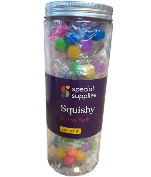 DNA Squishy Stress Ball 4-Pack
