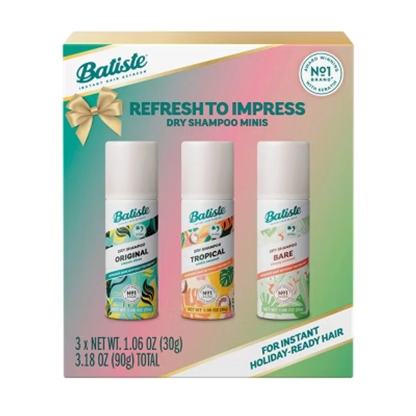 Batiste Refresh & Go Dry Shampoo Gift Set Dry Shampoo - 3.18oz