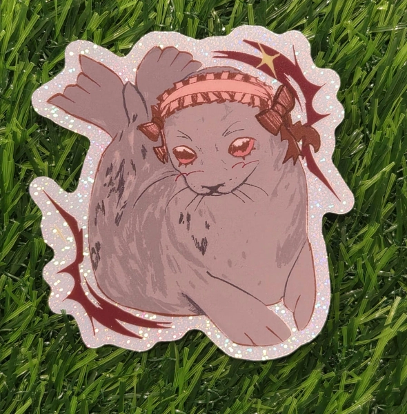 The Little Lolita Seal 3in Sticker