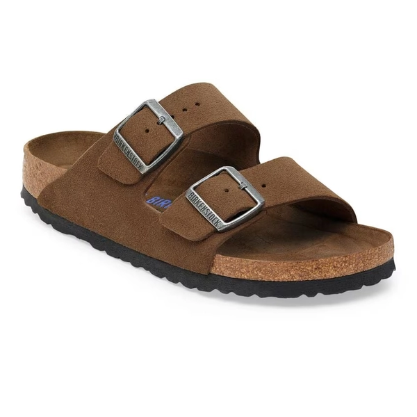 Arizona Soft Footbed Velvet Grey