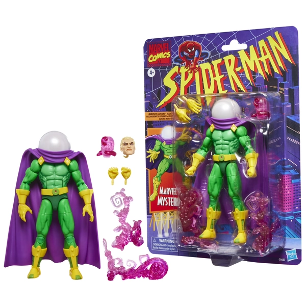 Marvel Legends Series Marvel's Mysterio, Retro Spider-Man Action Figure - Walmart.com