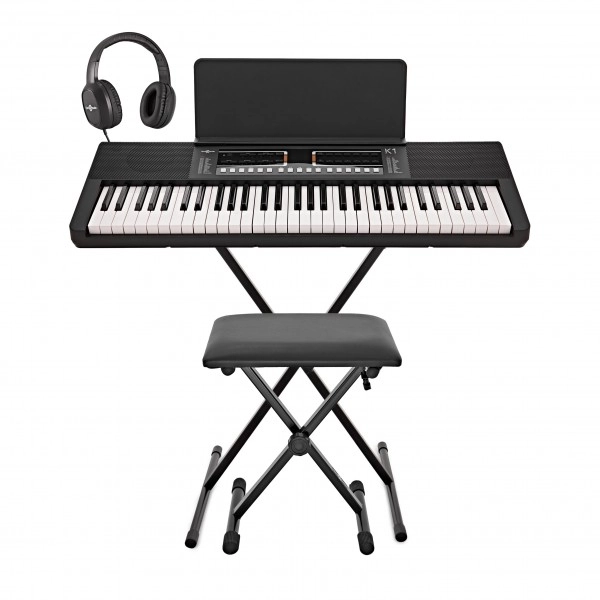 K1 Clavier de 61 Touches par Gear4music, Pack Complet | Gear4music