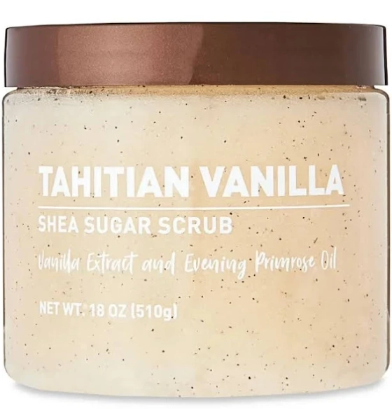 Exfoliante De Azúcar De Karité Walmart, Vainilla Tahitian, 18 Oz