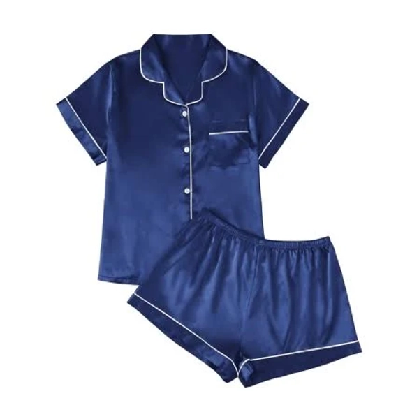 Women's Silk Satin Pajama Set