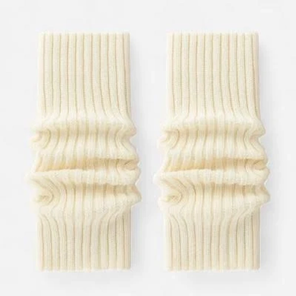 Anna-Kaci Women's Ribbed Knit Slouch Leg Warmers